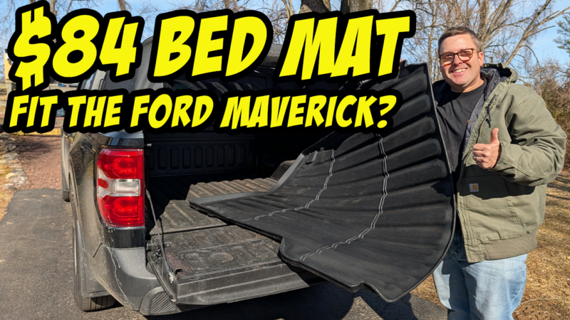 $84 Ford Maverick Bed Mat – Perfect Fit or Total Fail?!