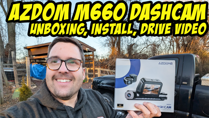 Azdom M660 4-Channel Dashcam: Unboxing, Install & Real Footage!
