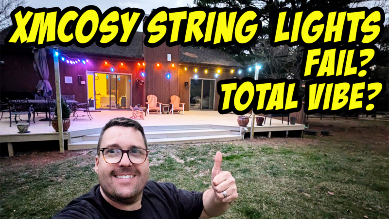 We Made Our Patio Vibe for the Season with XMCosy Lights