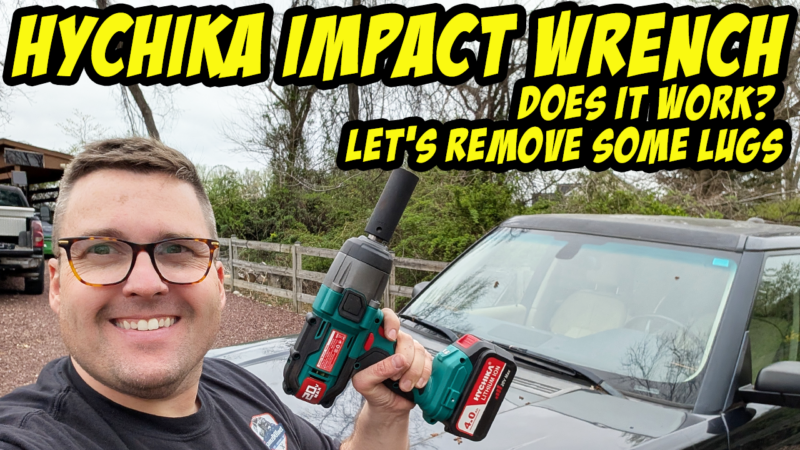 Hychika Impact Wrench VS Range Rover Lug Nuts — Surprising Results!