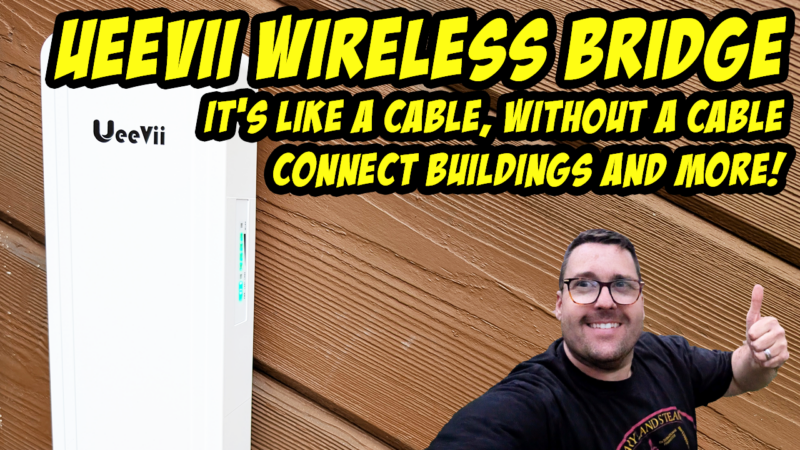Plug. Point. Done. The Easy Way to Extend Your Network to Remote Locations – Ueevi Wireless Bridge
