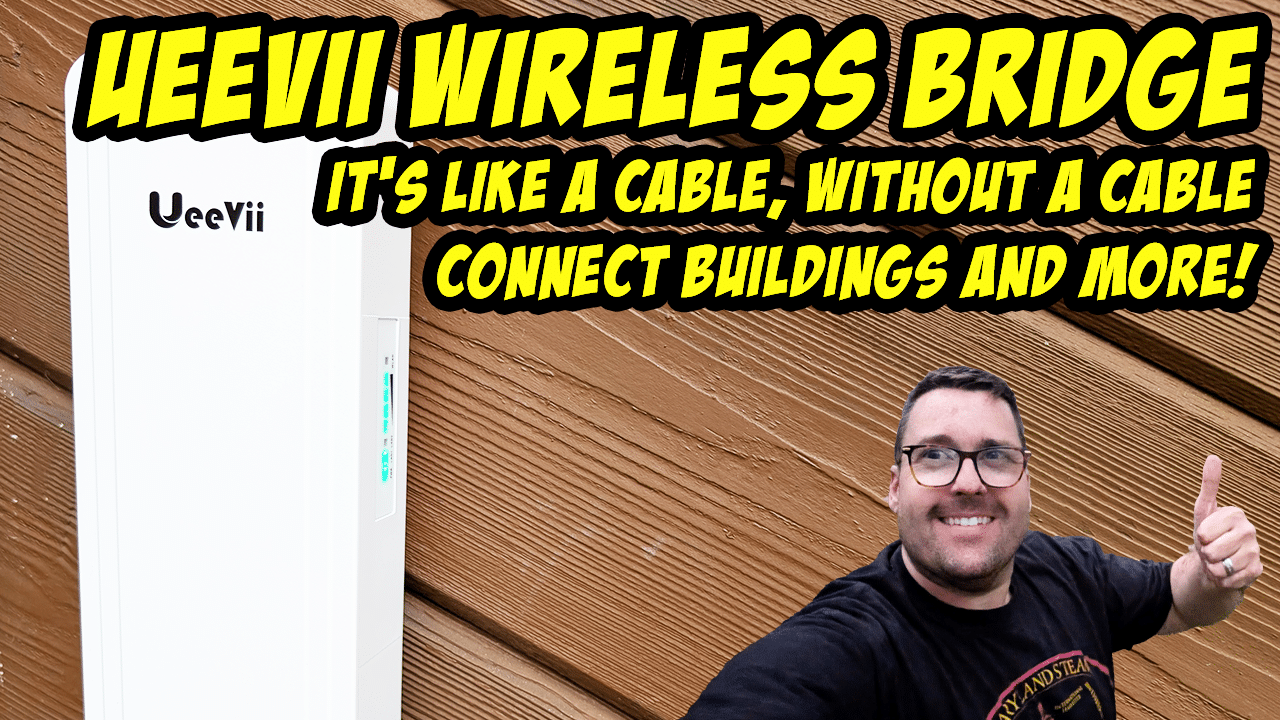 Plug. Point. Done. The Easy Way to Extend Your Network to Remote Locations – Ueevi Wireless Bridge