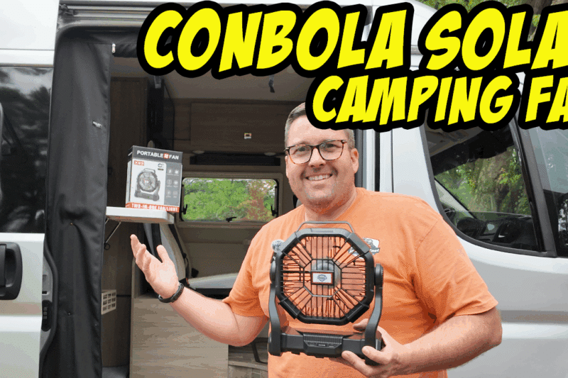 Solar Camping Fan with Light – Game Changer or Total Junk? (Conbola Review)