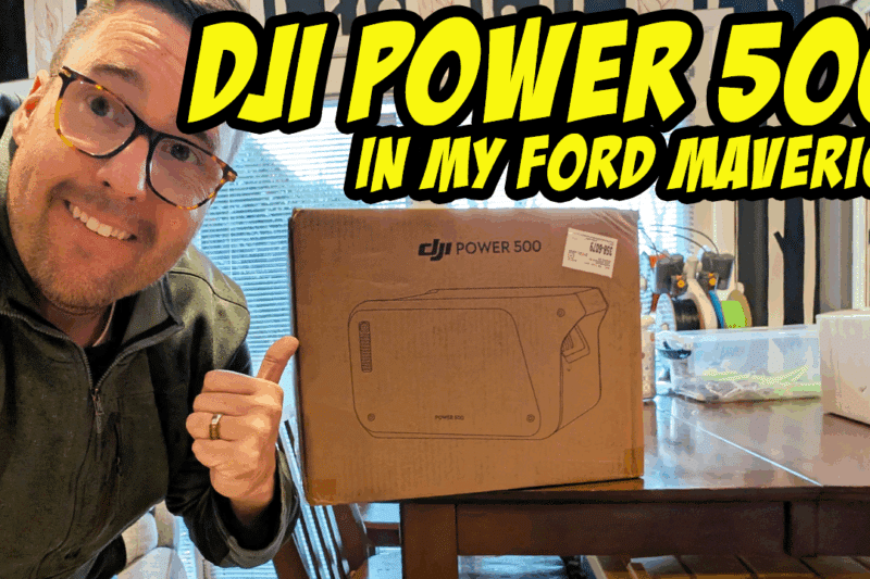 DJI Power 500 + Car Combo Kit = Mobile Power Anywhere!
