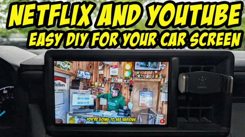 Turn Your Car Screen into a Smart TV! (YouTube & Netflix Anywhere)