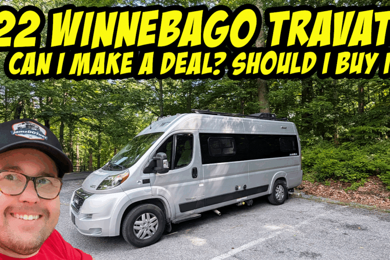 Working on a deal for this 2022 Winnebago Travato 59G—fingers crossed!