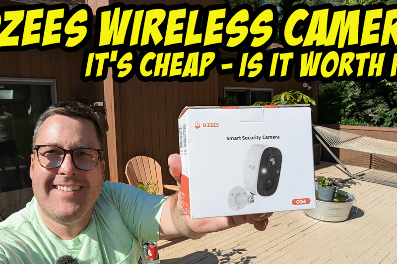 This Cheap Outdoor Security Camera Surprised Me! DZEES 2K Review