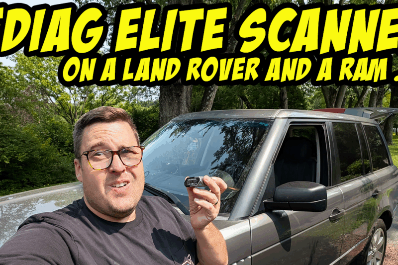 Ediag Elite Scanner Tested: Hit or Miss on Ram and Land Rover