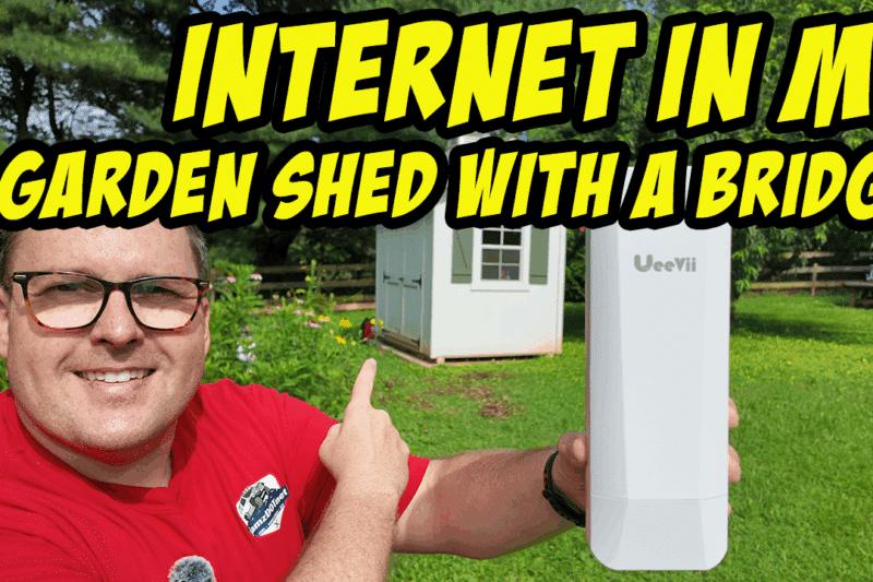 Wireless Bridge Internet Setup for My Shed – Fast & Easy!