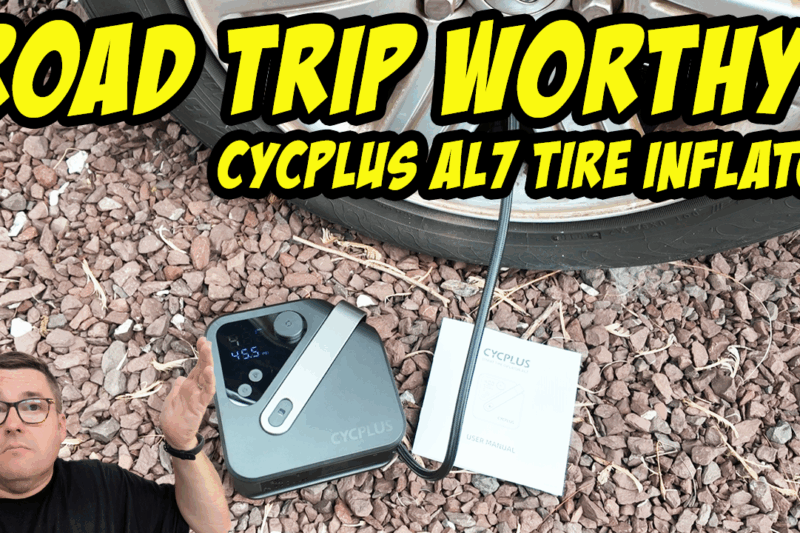 Cycplus AL7 Tire Inflator — Must-Have for Your Next Road Trip?