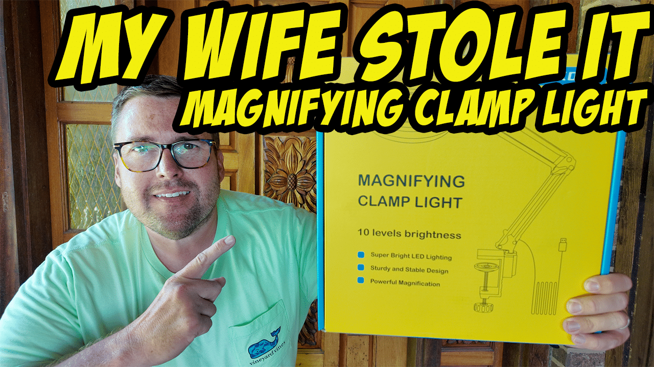Magnifying Clamp Light
