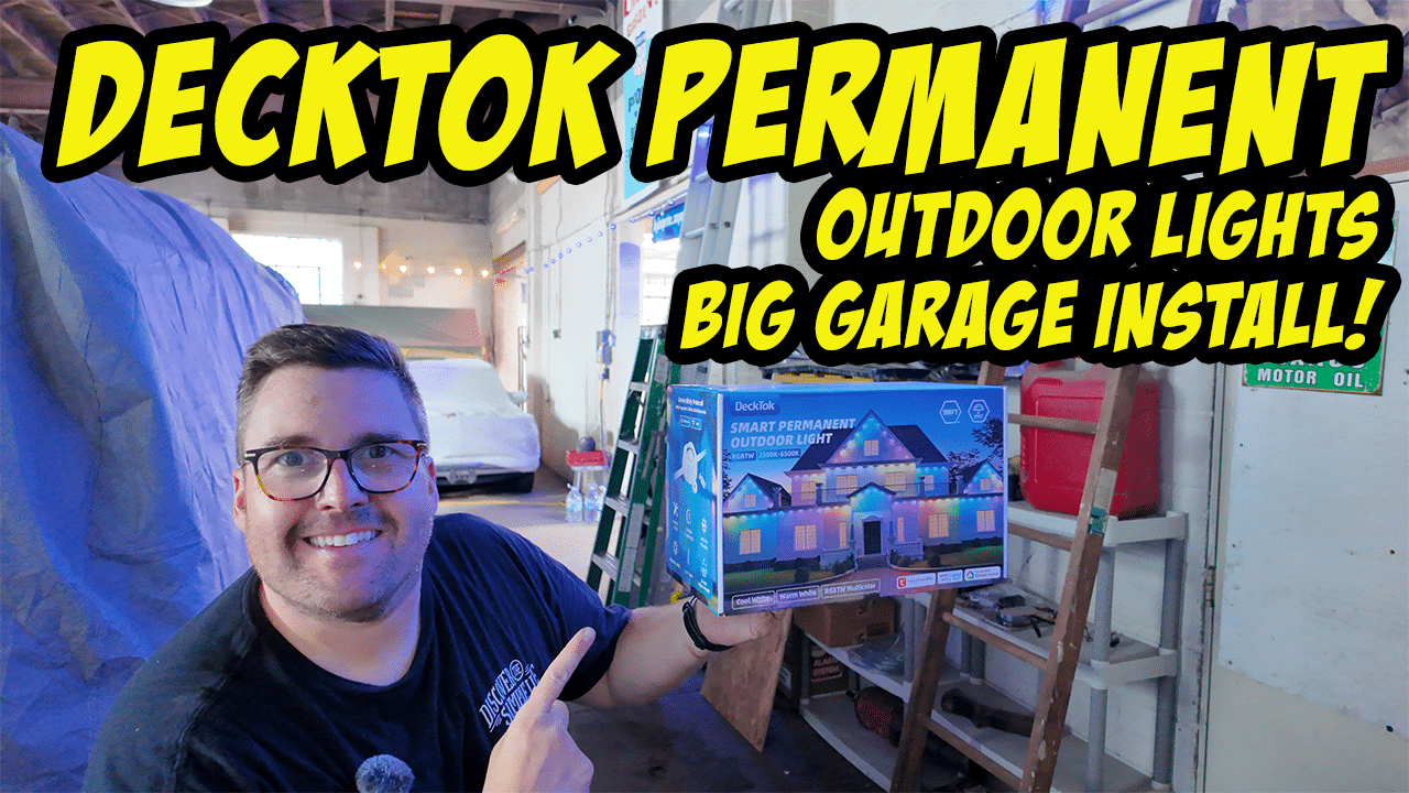 DeckTok Permanent Outdoor Lights