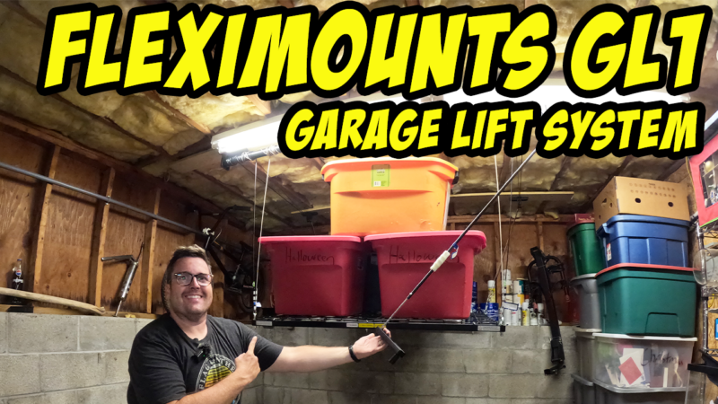 Maximize Garage Space! Installing the Fleximounts Overhead Storage Lift System