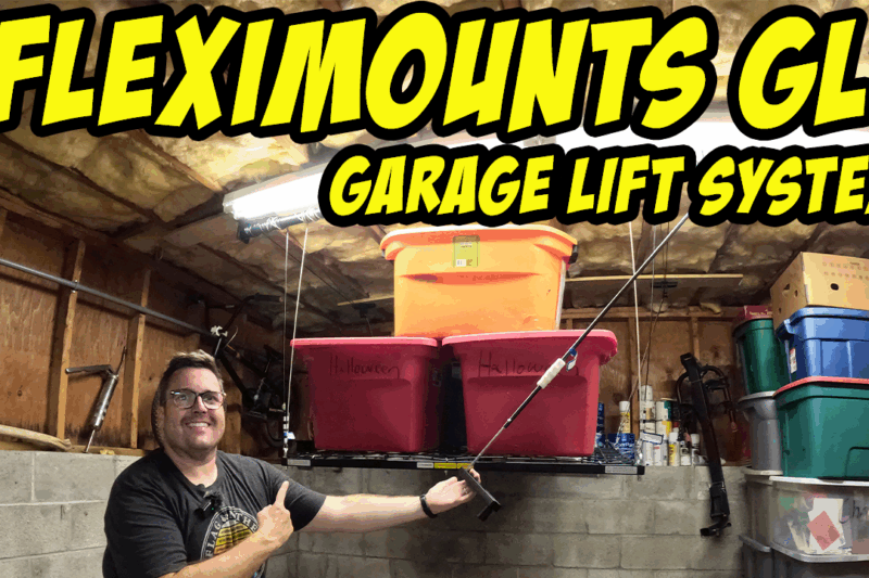 Maximize Garage Space! Installing the Fleximounts Overhead Storage Lift System