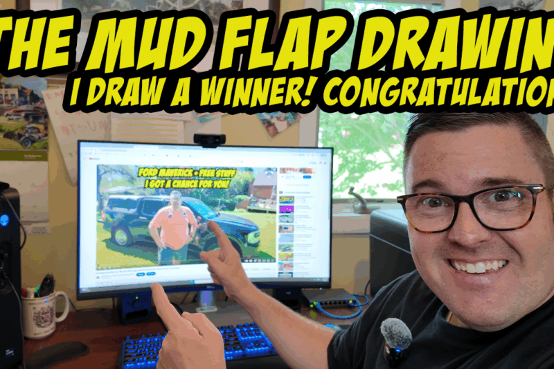 The Winner Is In! FREE Ford Maverick Mud Flaps Giveaway