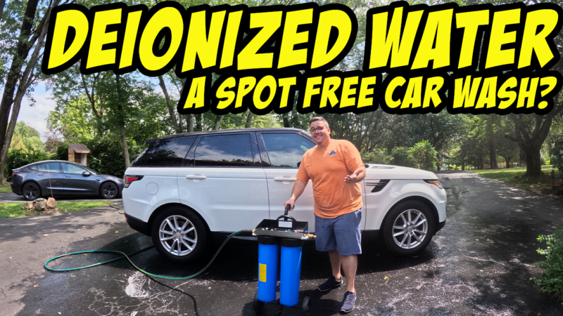Deionized Water Car Wash – Is It Really Better? Let’s test the ISpring Water System!
