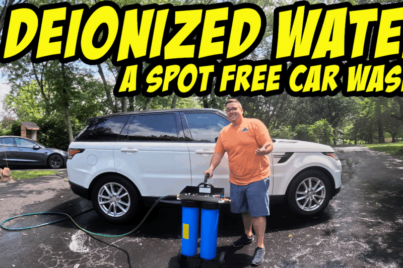 Deionized Water Car Wash – Is It Really Better? Let’s test the ISpring Water System!