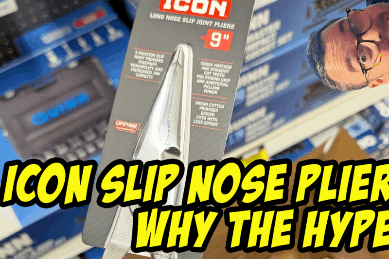 Why Everyone’s Talking About the Icon 9-Inch Long Nose Slip Joint Pliers