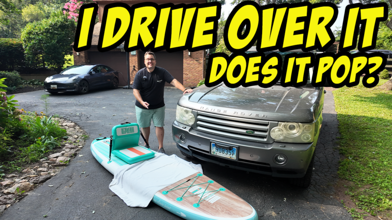 We Drove Over an Inflatable Paddle Board — Did It Survive?!