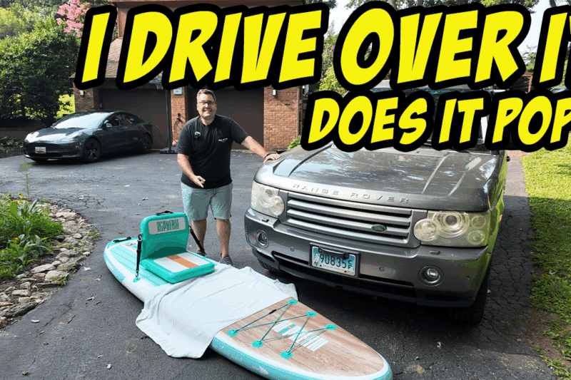 We Drove Over an Inflatable Paddle Board — Did It Survive?!