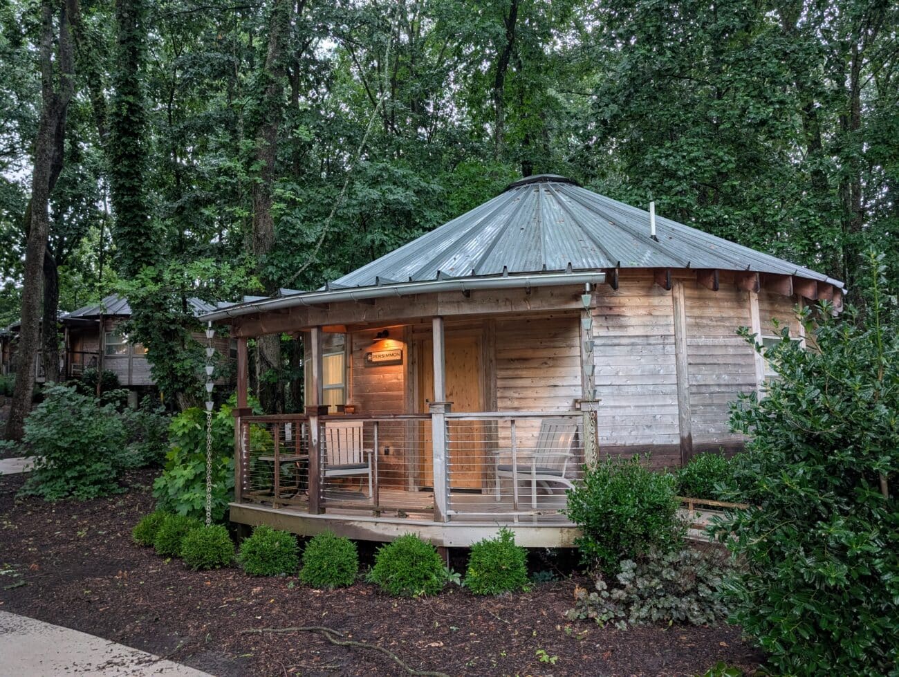 Yurt in the Blue Ridge Mountains
