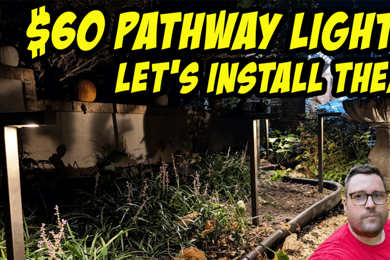 $60 Gardenreet Pathway Lights Review + Install! Worth It?