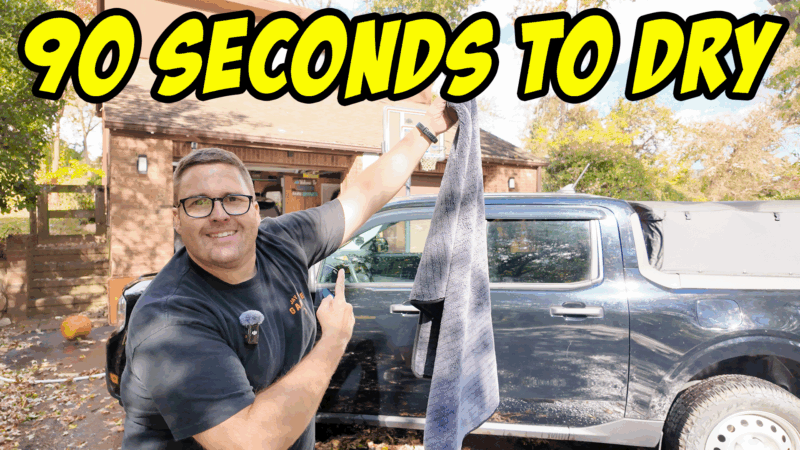 The 90-Second Challenge: Can You Dry a Car This Fast?