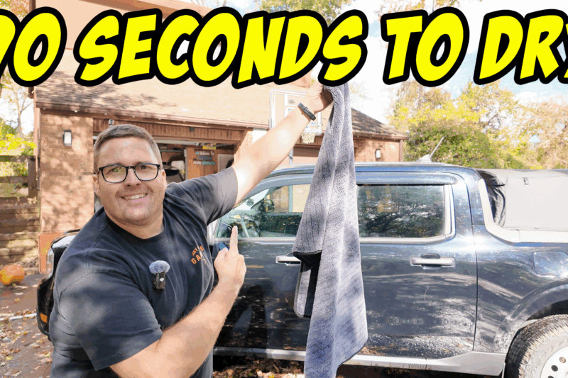 The 90-Second Challenge: Can You Dry a Car This Fast?