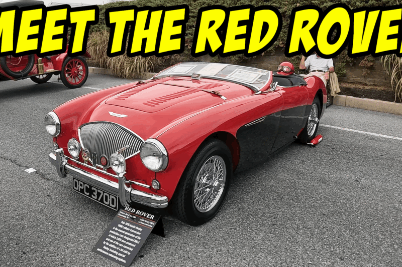 The Red Rover: Jim’s Incredible 1956 Austin-Healey — A British Legend Reborn!