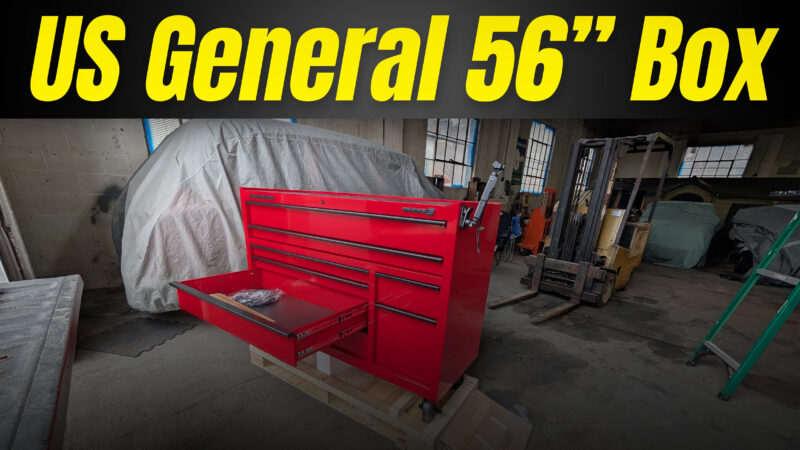 The KING of Toolboxes! My 56-Inch US General Setup Tour