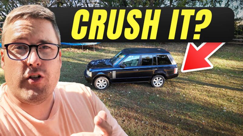 Crush It or Rescue It? Legendary Range Rover L322 — Last Chance at Life!