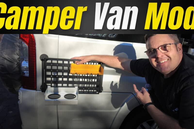 Installing the MELIPRON MOLLE Panel System in My Camper Van