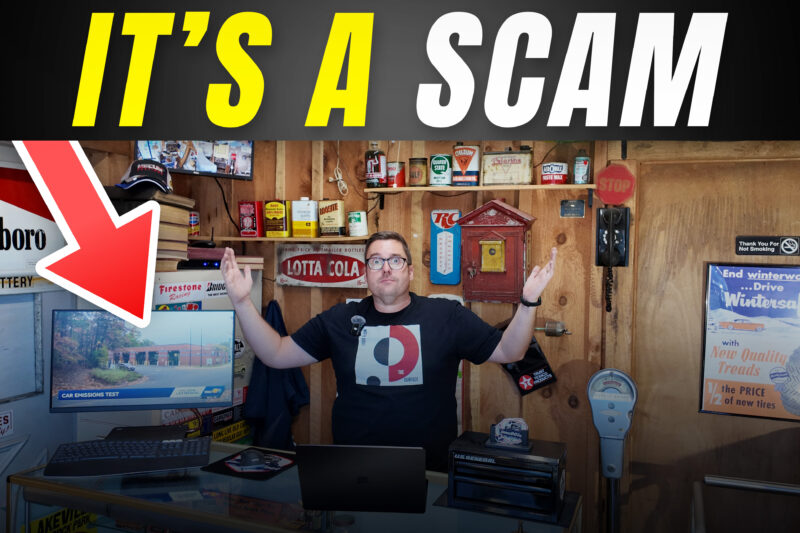 The Emissions Test SCAM: Why You’re Paying for NOTHING