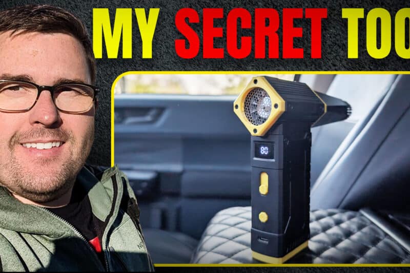 My new secret weapon for car detailing!