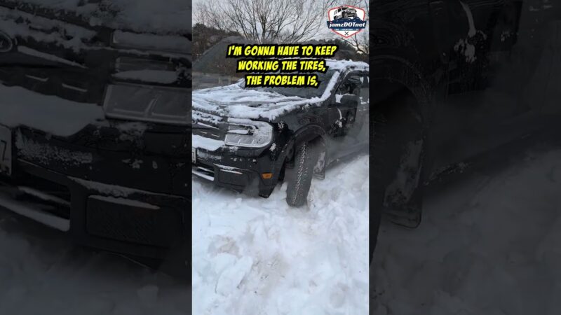 Can the Ford Maverick Handle 9 Inches of Snow?