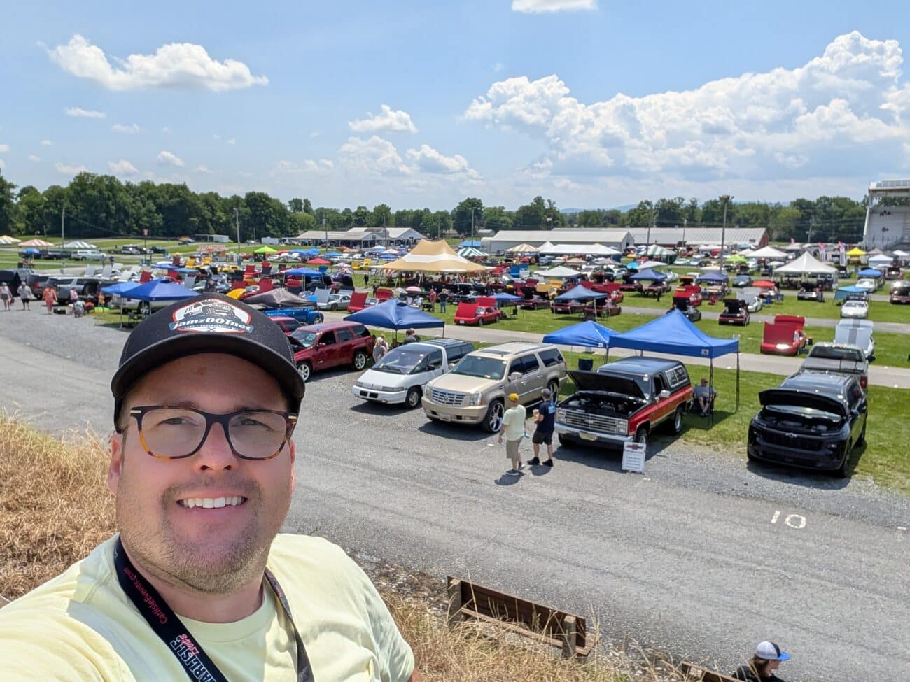 Jason Miller at the Carlisle Car Show