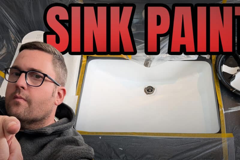 I Painted My Bathroom Sink… With Tub & Tile Paint