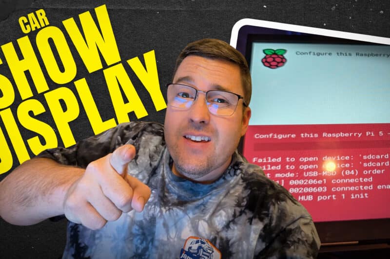 Building a Raspberry Pi Car Show Display | The Screen (Episode 1)