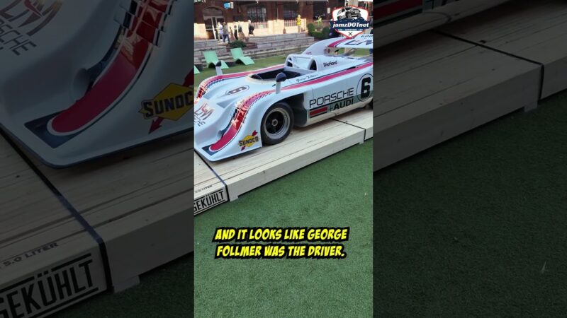George Follmer’s 1972 Porsche 917 Race Car