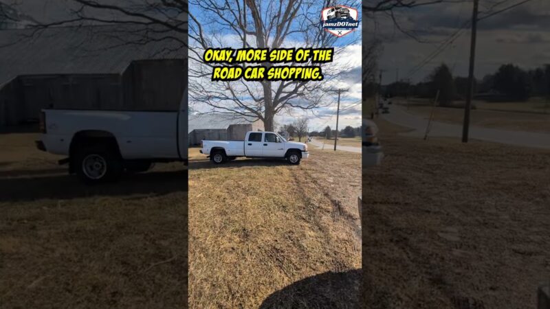 More side of the road car shopping – 2006 GMC 3500 Dually