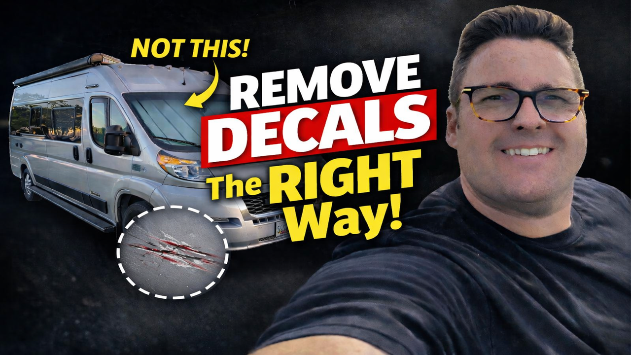 Removing vinyl decals on your car
