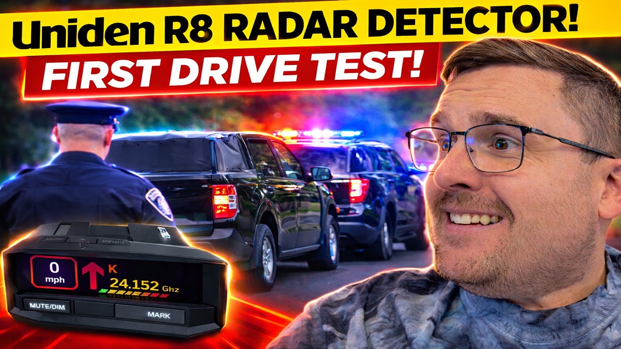 Uniden R8 Radar Detector