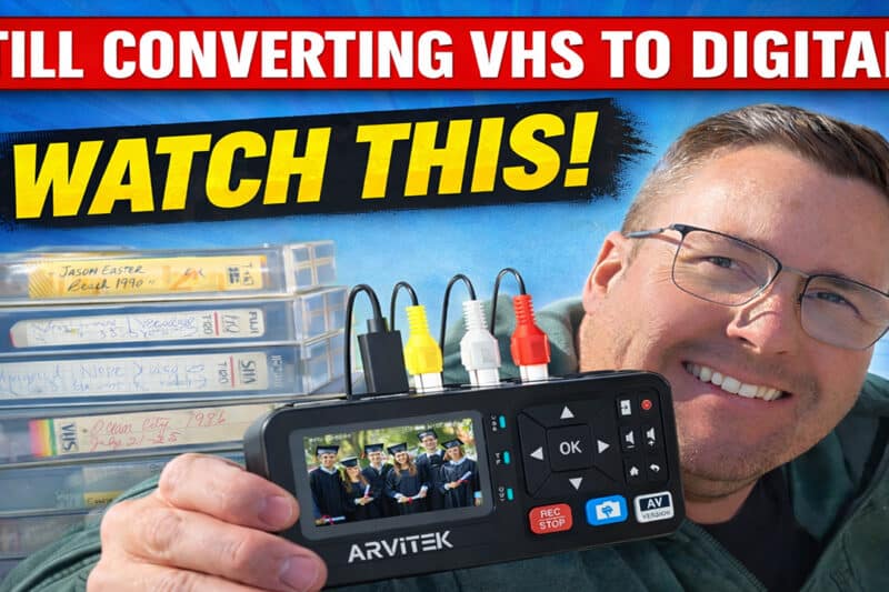Still Have VHS Tapes? Here’s How I Convert Them to Digital