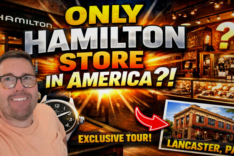 I Found the Only Hamilton Watch Store in the U.S