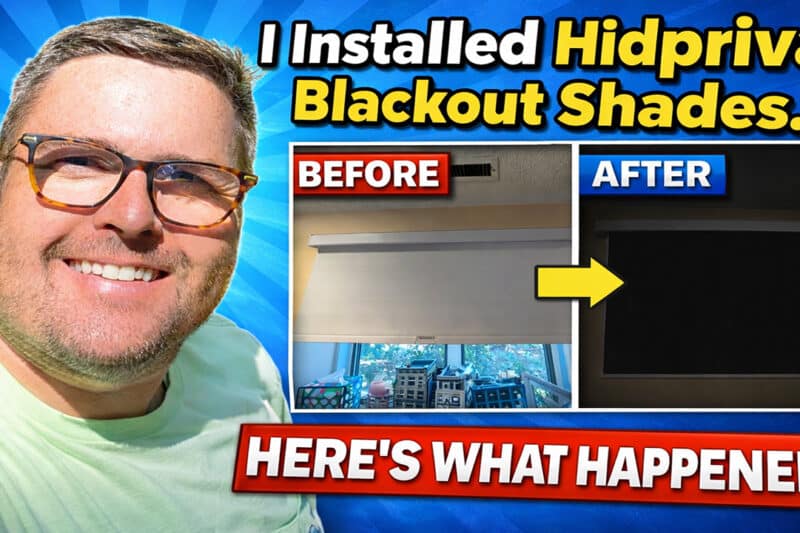 Do These Hidpriva Blackout Shades REALLY Block All Light? Install & Test