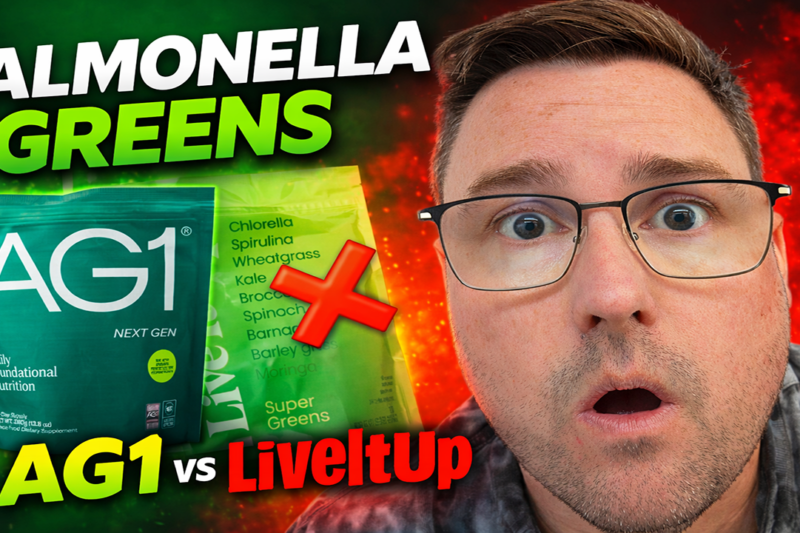 I Quit AG1… Then My New Greens Got Recalled for Salmonella | AG1 vs Live It Up