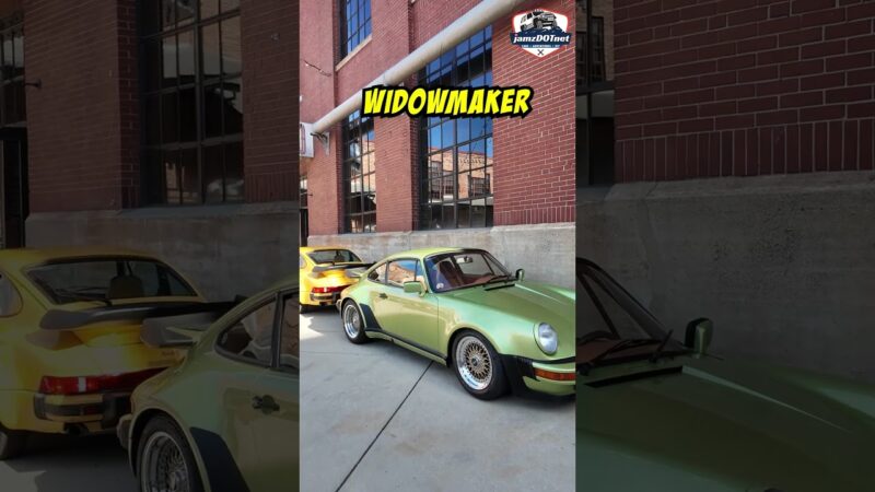 The Rainbow of Porsches at Luft11