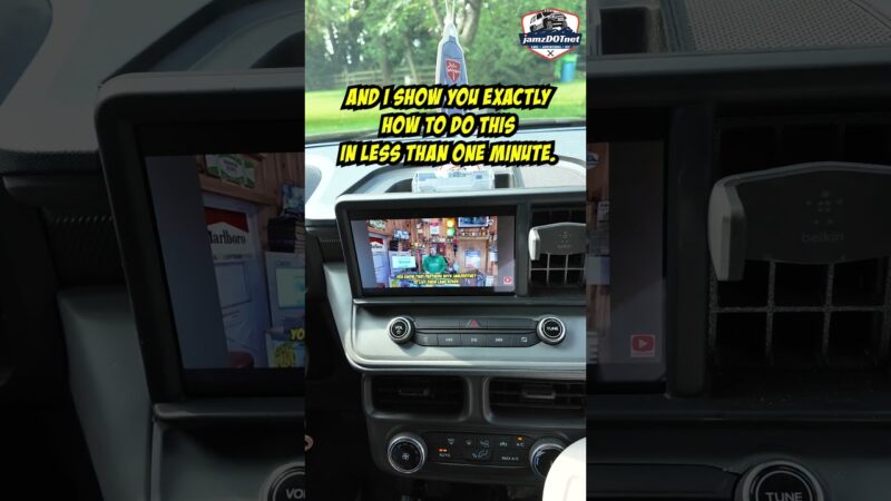 Yes, I Watch YouTube & TV in My Ford Maverick