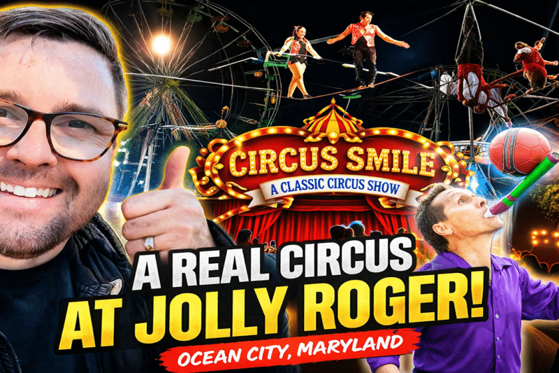 This Classic Circus Show Still Exists?! Jolly Roger Ocean City Maryland