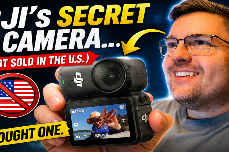 I Bought DJI’s SECRET Camera… (Not Sold in the U.S.)
